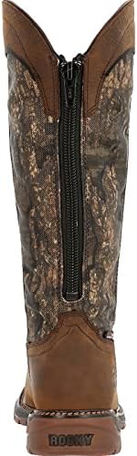 Rocky Men's Original Ride FLX Knee High Boot, Brown, 10 Wide | Image 3