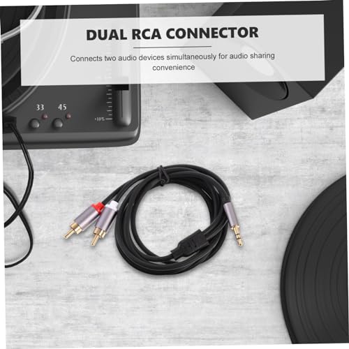 Cable auxiliar de audio 3.5 mm de 1.5 m miniatura 3