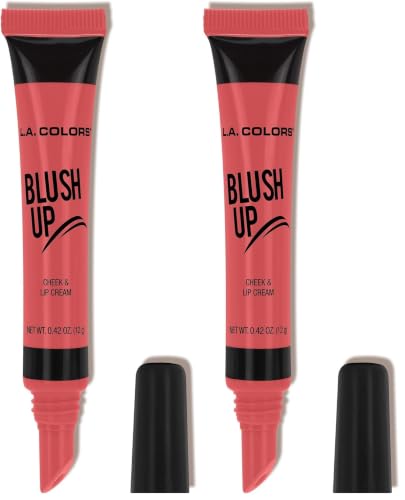 Image of L.A. COLORS Blush Up Cheek & Lip Cream, Natural Flush CBL547 (Pack of 2)