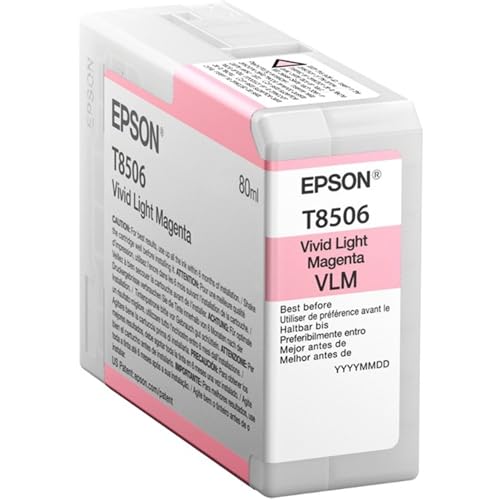 Cartouche Epson Magenta Clair d'origine avec suivi automatique Dash