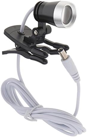 Hot Dental Portable 1W LED Headlight Lamp Clip-on Type for Bincolar Loupe New