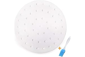 Vancens 9" Steamer Liner - Perfect for Air Fryers, Steaming, Baking, and Cooking