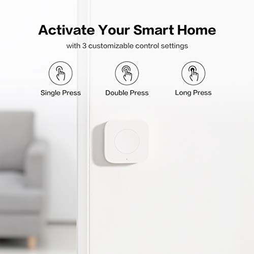 Aqara Zigbee Wireless Mini Switch, Works with HomeKit Google Home Alexa by Aqara - Image 3