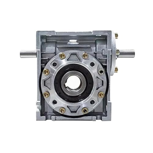 Réducteur à vis sans fin NRV030-VS pour motoriser un système de rotation d'atelier