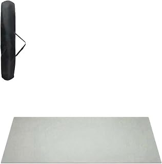 6 x 4 ft Dance Floor,Non-Slip Dance Floor Mat, 5 mm Thick Exercise Flooring Dance Roll for Home and Gym,Grey