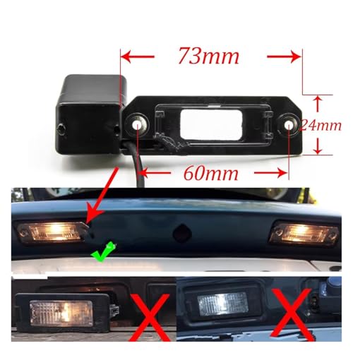Caméra de recul pour SEAT Exeo et ST 2008-2013 capteur CCD HD - 3
