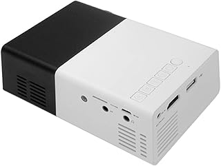 Mobestech Led Projector Projector Miniprojector Projector for Home Entertainment Home Projector Portable Home Cinema Video Projector Mini Projector Equipment Plastic Household 1080p Black