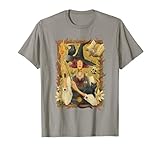 Modern Witch With Raven, Cat And Magic Book T-Shirt