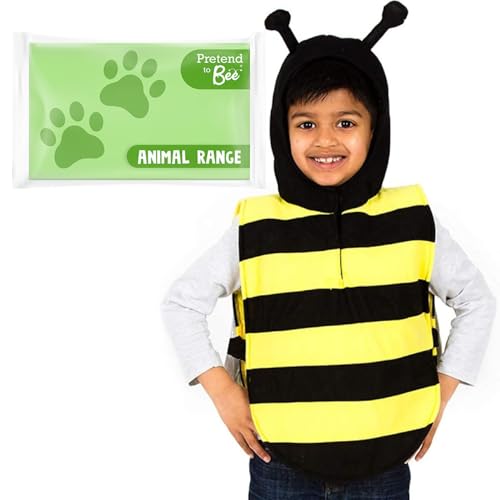 PRETEND TO BEE Buzzy Bee Tabard Dress Up Costume for Kids, 3-7 Years