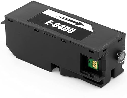 Miniatura 3 de COCADEEX Reemplazo de caja de mantenimiento de tinta remanufacturada para impresora T04D0 o C13T04D000, funciona con impresora Expression ET-7700