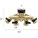 ATDAWN 4 Way Brass Hose Splitter, 3/4