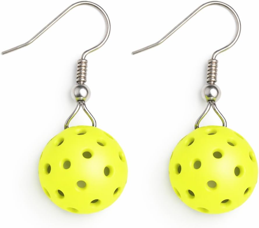 Pickle Earrings Pickle Decorations Funny Earring Pickleball accessories Women Pickleball Earrings for Women Pickleball Jewelry