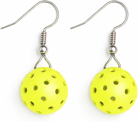 Pickle Earrings Pickle Decorations Funny Earring Pickleball accessories Women Pickleball Earrings for Women Pickleball Jewelry