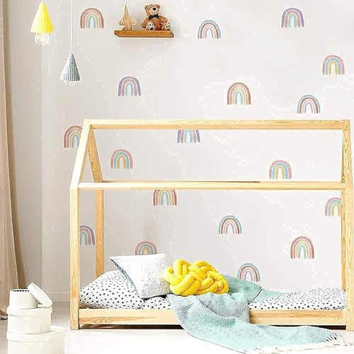Vinilos decorativos arcoíris para habitación infantil miniatura 4