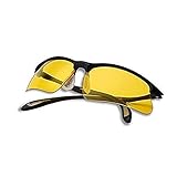 KastKing Polarized Sports Sunglasses for Men Women Baseball Running Cycling Fishing Golf (Yellow/Polarized)