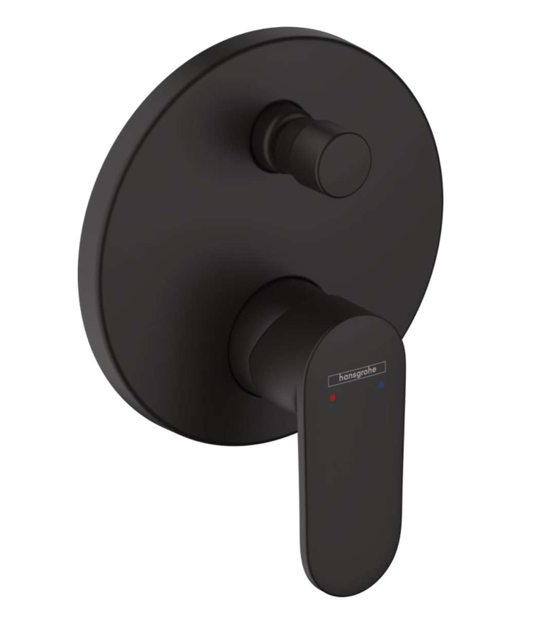 Vernis Blend Single lever bath mixer for concealed installation, matt black, 71466670