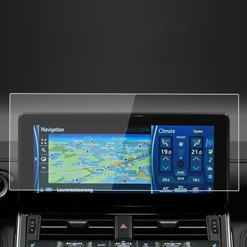 Protection console Toyota Land Cruiser 2022 : verre trempé bleu anti-rayures 9H