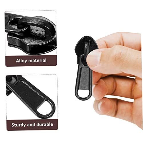 NOLITOY 18 Pçs Zíper Puxar Zíperes Para Jaquetas Capa De Edredom Zíper Roupas Cabeça Zíper Extrator