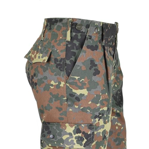 Mil-Tec Brand German Army Style Quality flectarn camo Regular Cargo Field Pants - Image 4