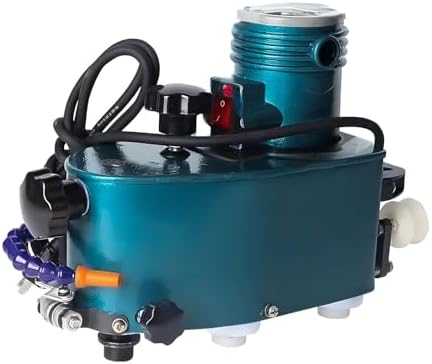 Electric Glass Grinder, 850W Handheld Polishing Machine with 8000RPM Speed, With 10 Diamond Wheels, for DIY Glass Art, Beveling & Corner Rounding, Stainless Steel Body(Blue)