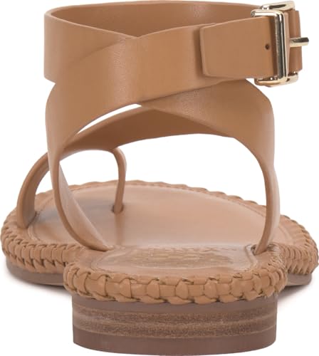 Image of Vince Camuto Libahs Ankle Strap Toe Loop Flat Sandals