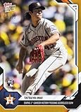 2026 Topps Now Tatsuya Imai #50 Orange Foil /25 Earns 1st Career Victory Tossing Scoreless Gem Houston Astros Rookie RC Baseball Card