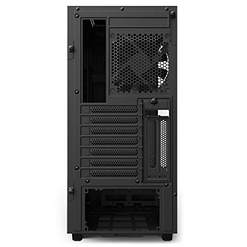 NZXT H510i - Case da gioco per PC mid-tower ATX compatto - Porta Tipo C USB I/O frontale - Montaggio GPU verticale - Pannello laterale in vetro temperato - Illuminazione RGB integrata