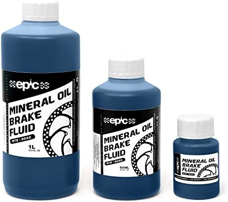 Epic Mineral Oil Brake Fluid for Magura Disc Brakes | MTB & Road | High Performance Oil for Brake Bleeding | Blue - 500ml