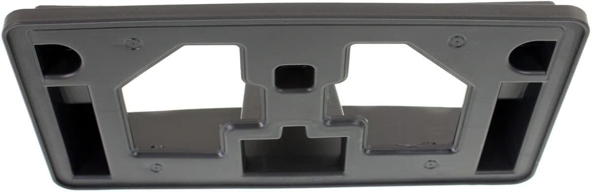 DAT AUTO PARTS Front Bumper License Plate Frame Tag Mounting Bracket Holder Replacement for 2013-2014 Honda Accord 4dr Sedan Models Black Textured Made of Plastic HO1068113 71145T2AA00