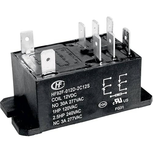 Hongfa HF92F-012D-2A21S Relais enfichable 12 V/DC 30 A 2 NO (T) 1 pc(s)