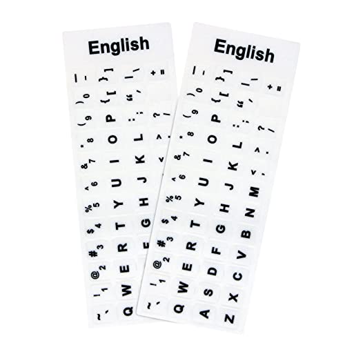 Character Keyboard Stickers 2-Pack | For Laptops, Desktops and Mac Devices