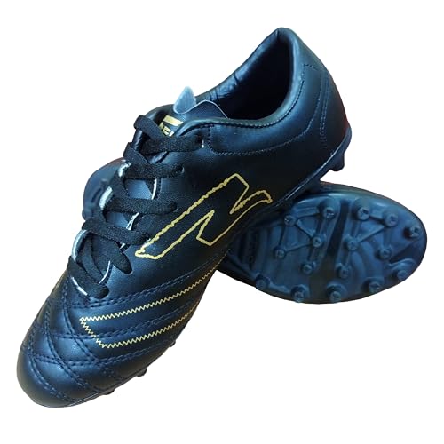 Image of FELO Sparta PU Leather Multipurpose Studs, Lightweight Football /Hockey /Rugby /American Football Shoes for Men /Women /Boys /Girls