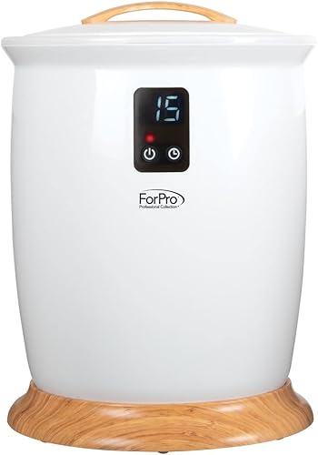 Miniatura 2 de ForPro Professional Collection Calentador de toallas de lujo, calentador de toallas extra grande estilo cubo con apagado automático, 4 ajustes de