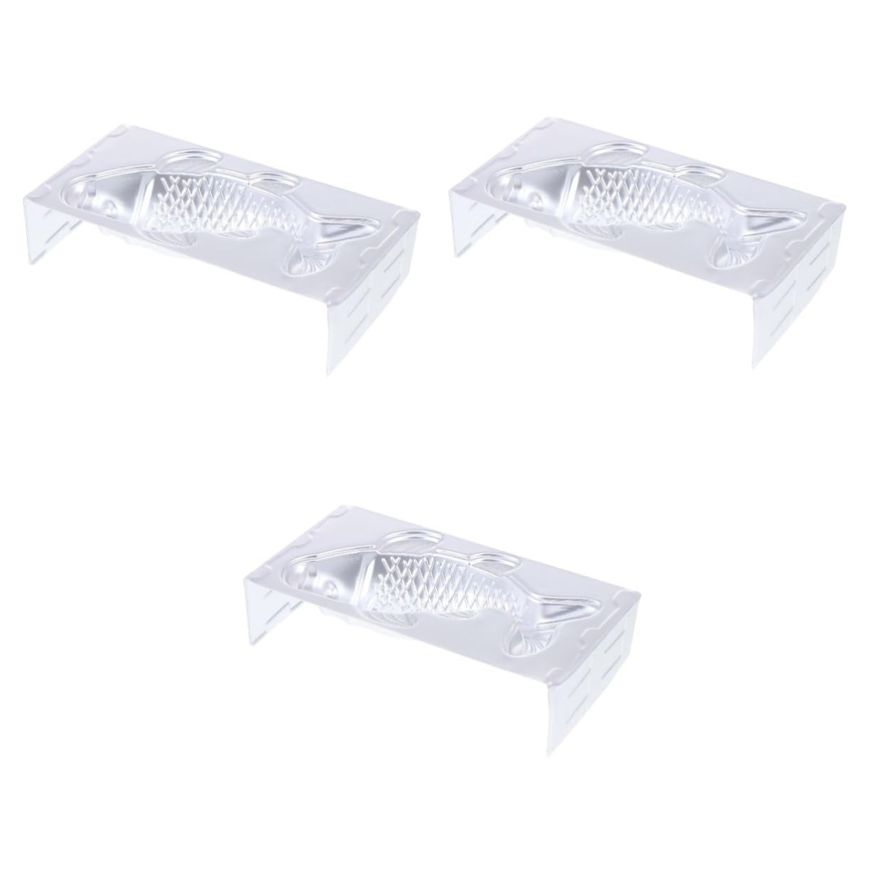 TOPBATHY 3 Pezzi Stampo Teglie Teglia In Silicone Padelle Per Cottura Della Del Stampo Da Crostata Liscio Della Torta Alluminio Della Della