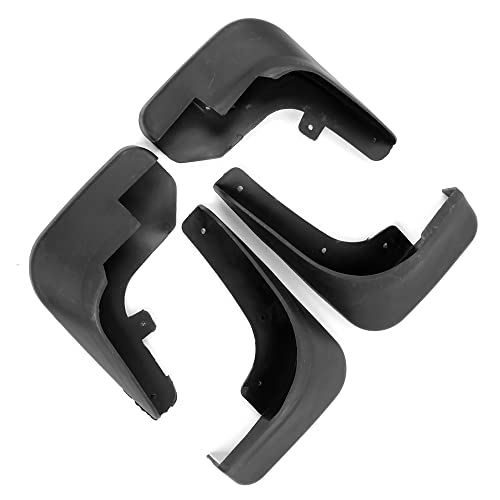 Image of uxcell Guard Splash Guards Flaps Front Rear Set 4 Pcs for Peugeot 207