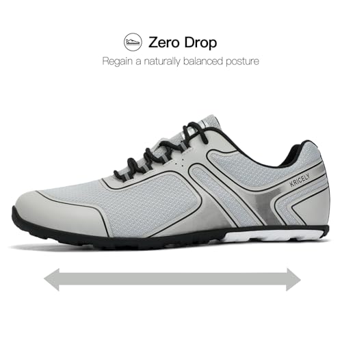Men's Hike Barefoot Shoes | Wide Toe Box Minimalist Shoes for Gym Workout | Grounded Footwear Cross-Trainer Athletic Sneakers4