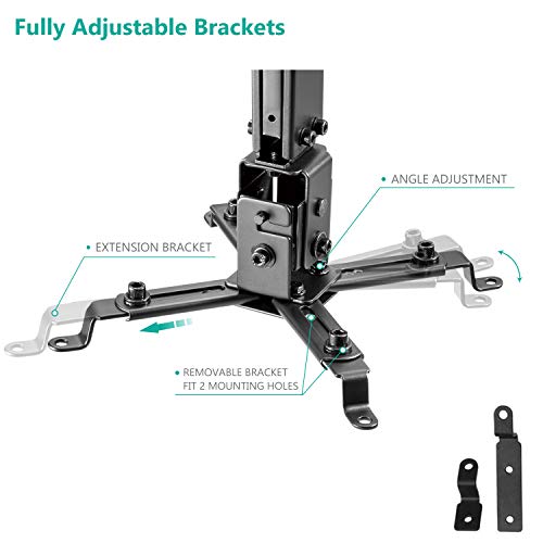 Wali PM-001-BLK Universal Projector Mount thumb #5