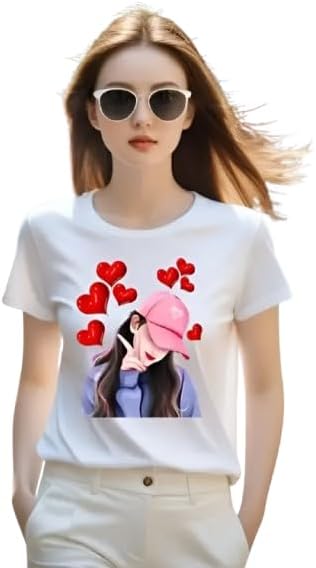 TrendyStyles Women’s Cotton T-Shirt | Soft & Stylish Casual Tee for Girls & Women | Round Neck, Half Sleeve | Summer Wear Top
