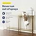 PetSafe SSSCAT Automatic Spray Pet Deterrent - Contactless Behavior Correction - Motion Sensor Air Burst - Odorless - Non-Staining - Versatile Placement Spray - Refill Can