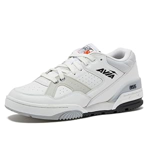 Avia 855 Basketball Sneakers for Men, Low Top Retro Womens or Mens Sneakers for Street or Court, Sizes 4.5 to 15, Blue and White, Green and Cream, or Grey and All White Shoes Men and Woman Sizes