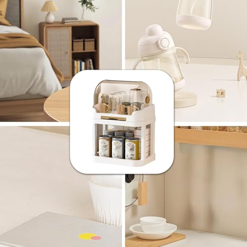 Boîte de rangement de biberons avec support de séchage pour tout-petits - 5