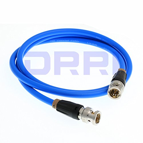 DRRI Canare 12G Neutrik BNC Male to BNC HD SDI 4K Video Coaxial Cable LV-61S for FS5 to Atomos Shogun Inferno - Image 2