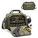 Orca Tactical Gun Shooting Range Bag Handgun Pistol and Ammo Duffle Carrier (OD Green)
