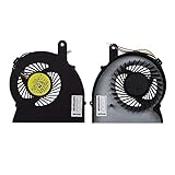 Ventilateur de refroidissement interne pour ordinateur portable, utilisé comme pièce de remplacement pour un ventilateur défectueux ou endommagé.