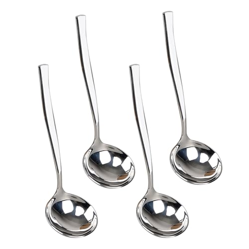 Yesdate 7.6-Inch Small Ladles for Serving Sauce, Stainless Steel Gravy