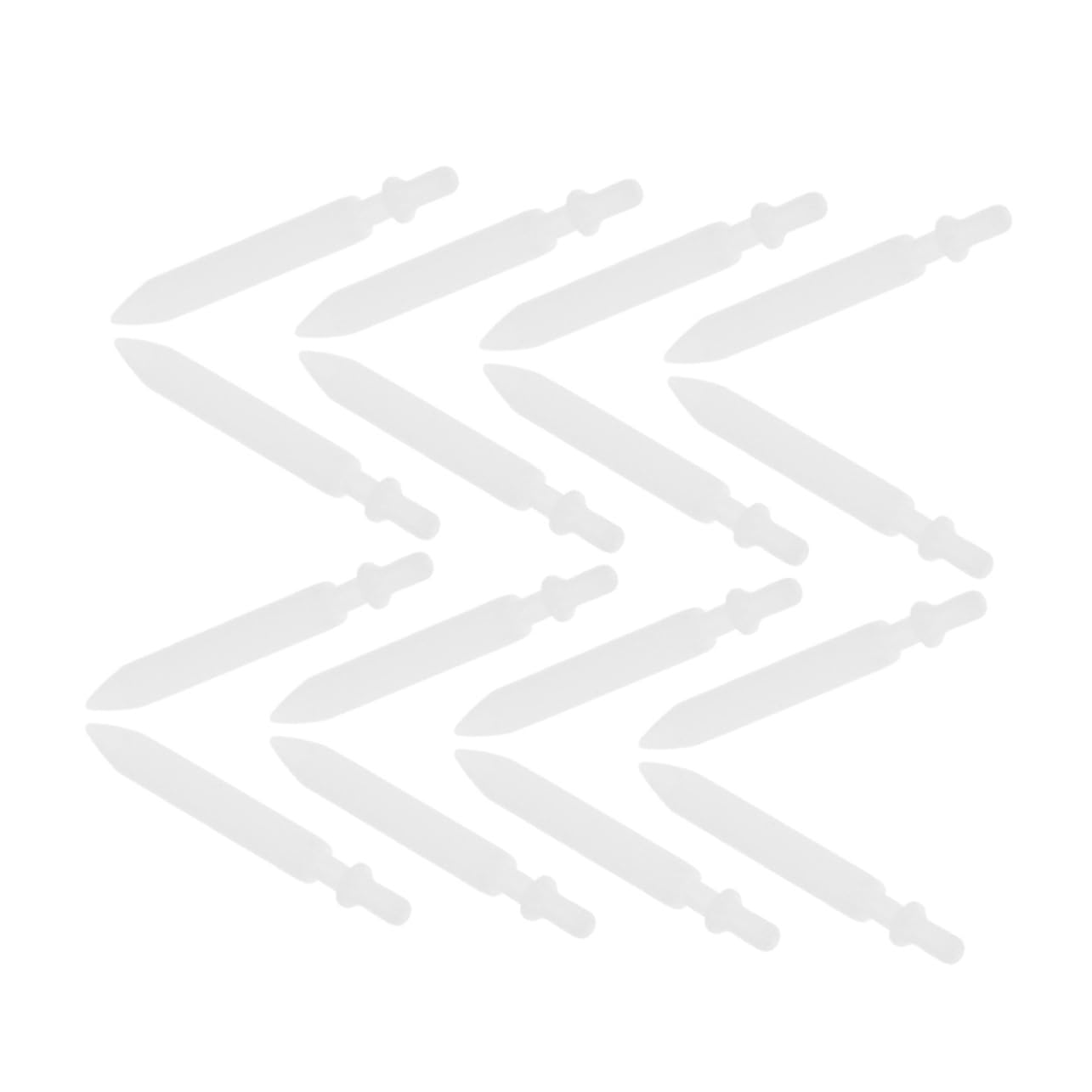 HOODANCOS Paint Marker Pen Tips 24pcs Nylon Replacement Nibs for Oil-Based Paint Pens 0.7mm Easy to Replace