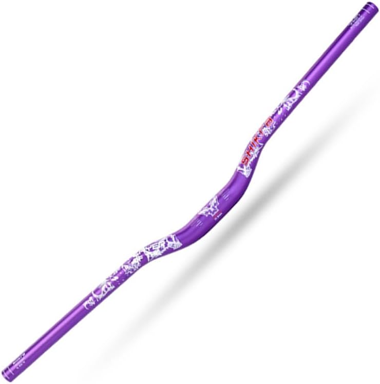 HONSUN Mountain Bike Road Bike Handlebar 31.8mm MTB Mountain Bike Handlebar 720mm/780mm XC Bicycle Handlebar (Color : Colorful) (Purple(780mm))