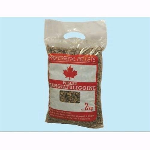 Pellet antifuliggine Professional per pulizia di canne fumarie 2kg 8pz