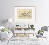 INFINITE PHOTOGRAPHS Karte von 1821, Landkarte von York und Adams Counties, Adams County, Adams County Pa, Landbesitzer, Pennsy