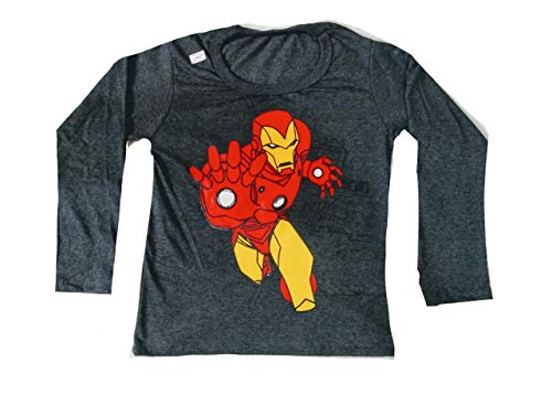 Kit 5 Camiseta Camisa Infantil Manga Longa Personagens Herois (4 ANOS)